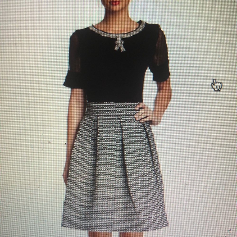 Gracia flared bandage skirt